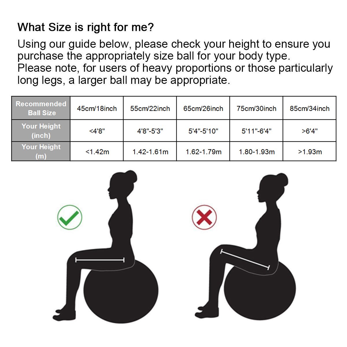 22 inch exercise ball
