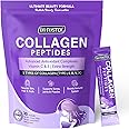 DRFOSTER Collagen-Peptides-Powder-Packets - Multi Type I II III V X Collagen for Women with Antioxidant Blend + Vitamin C & E for Skin, Hair, Nail & Joint, Non-GMO, 30 Stick Packs