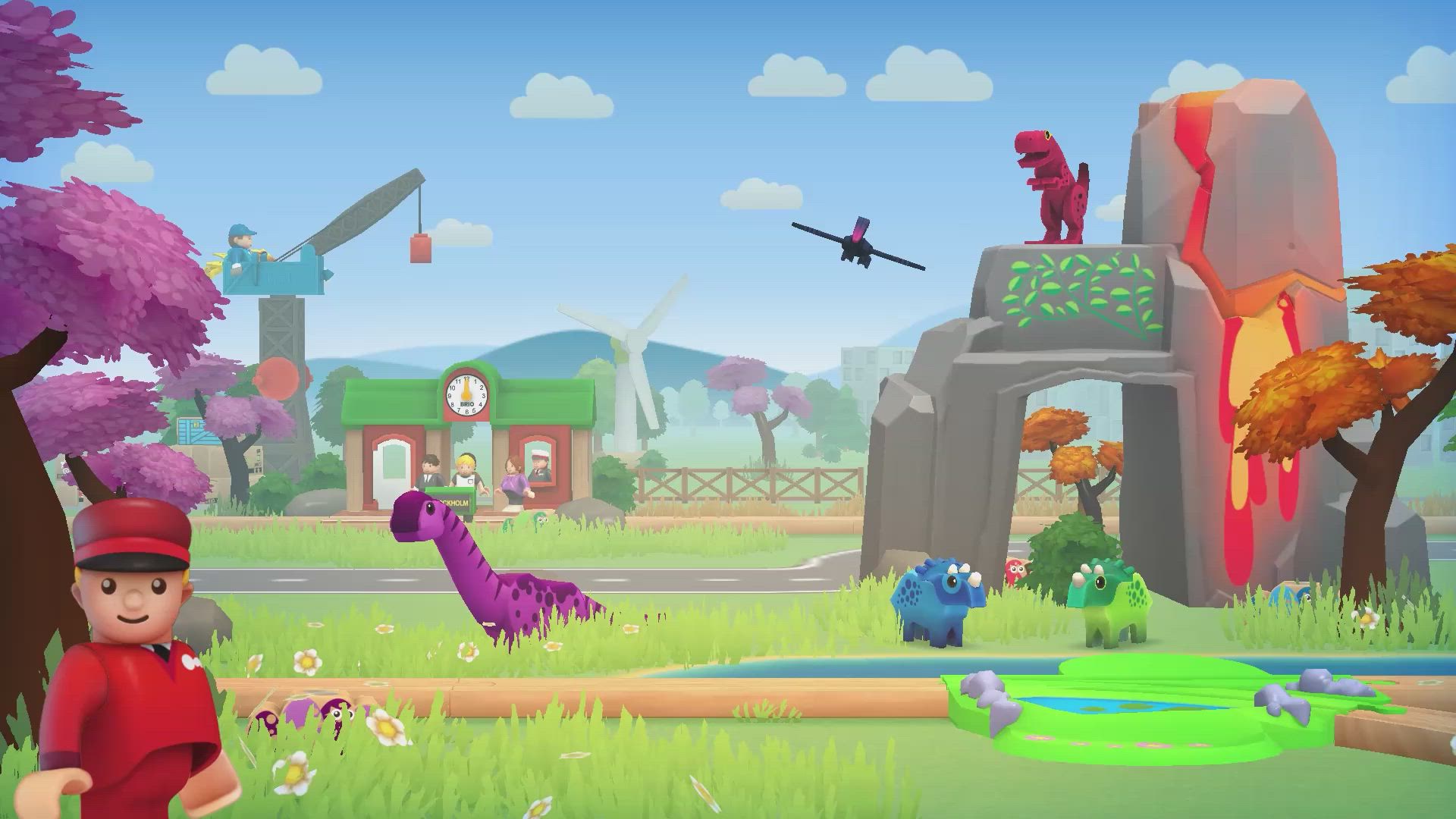 BRIO World - Eisenbahn - Mise en situation et utilisation