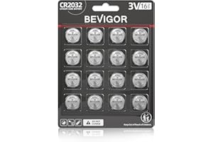 BEVIGOR 2032 Battery Compatible with Apple AirTag CR2032 Lithium 3V Coin Battery for Child Safety, Suitable for Key Fobs, Sma
