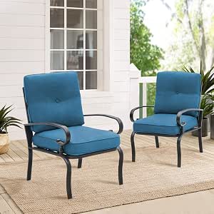 SOLAURA Patio Outdoor Furniture Bistro Patio Set Dining ...