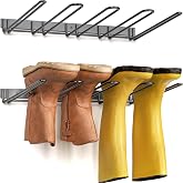 PrimZooty Wader Boot Hanger Wall Mount - Sturdy Metal Boot Rack(4 Pair) | Save Space for Tall Boots and Cowboy Boot, Helps Dry and Prevent Wrinkles on Your boots, for Entryway, Garage, Indoor