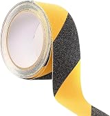 GTSE 50mm x 5m Anti Slip Tape Black Yellow High Traction Non Skid Tape view 2