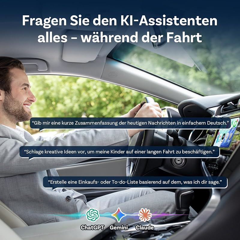 Mini Core 2-in-1 Kabelloser CarPlay & Android Auto Adapter