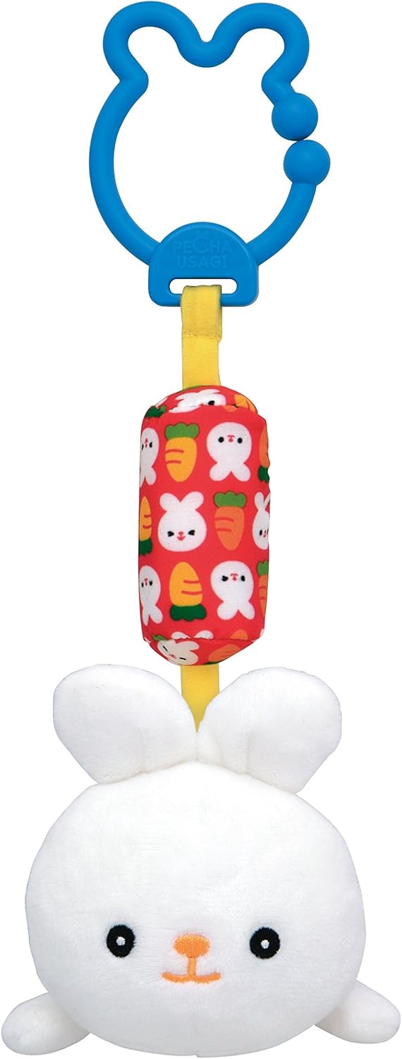 Amazon ぺちゃウサギ おでかけチャイム ベビーカー用おもちゃ おもちゃ