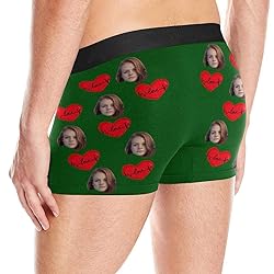 Personalized Boxer, Custom Funny Face Underwear