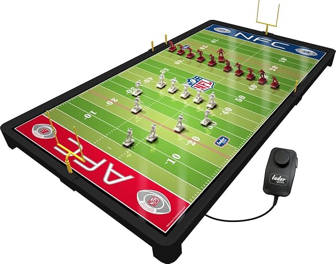 Tudor Games NFL Deluxe Electric Football, Board Games Amazon Canada