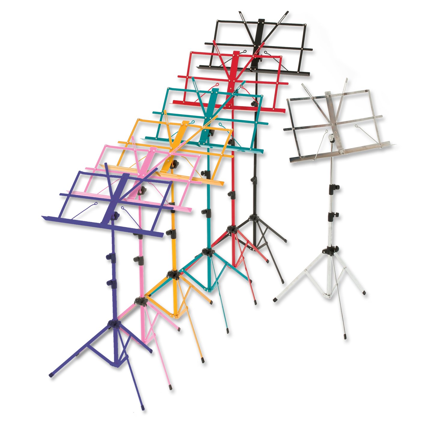 Percussion Plus Coloured Music Stand - Blue