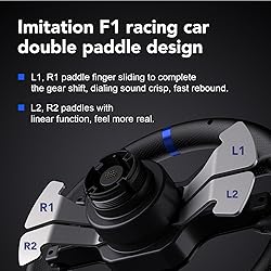 PXN V99 PC Racing Wheel, Real Force Feedback