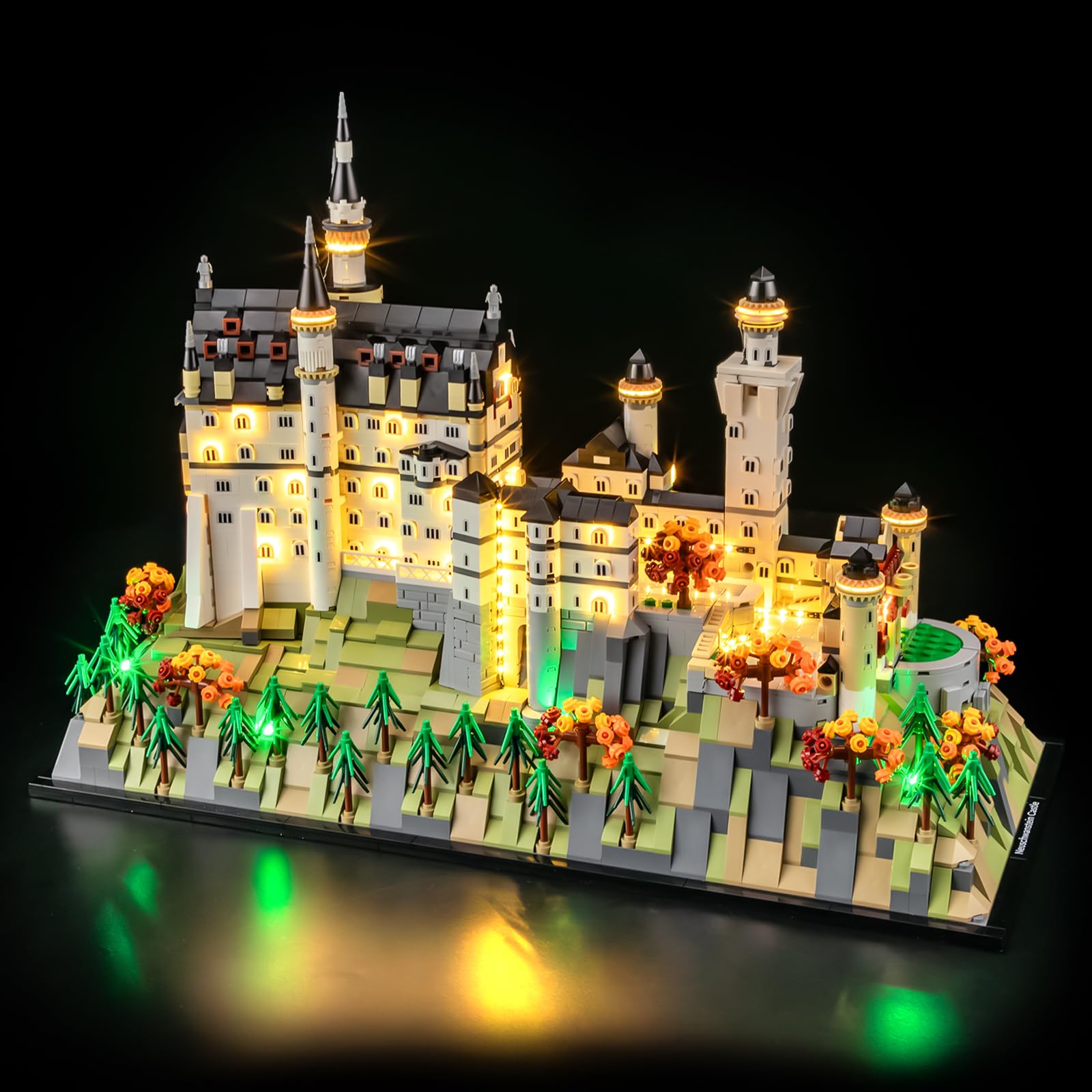 Photo 1 of *USED*
BRIKSMAX 2.0 Light Kit Compatible with Lego Architecture Neuschwanstein Castle 21063 Building Sets- LED Lighting Kits (Accessories Only), Cable-Hiding Tech for Display, Gifts & Collectors