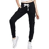 Amazon Brand- Goodthreads Women's Ultra Soft Fleece Midweight Casual Solid Cargo Jogger Pants