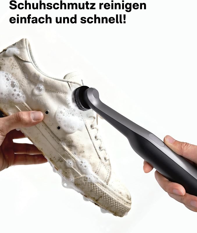 Elektrische Reinigungsbürste Wand™, USB-C Kabellose Fugenbürste, IPX7