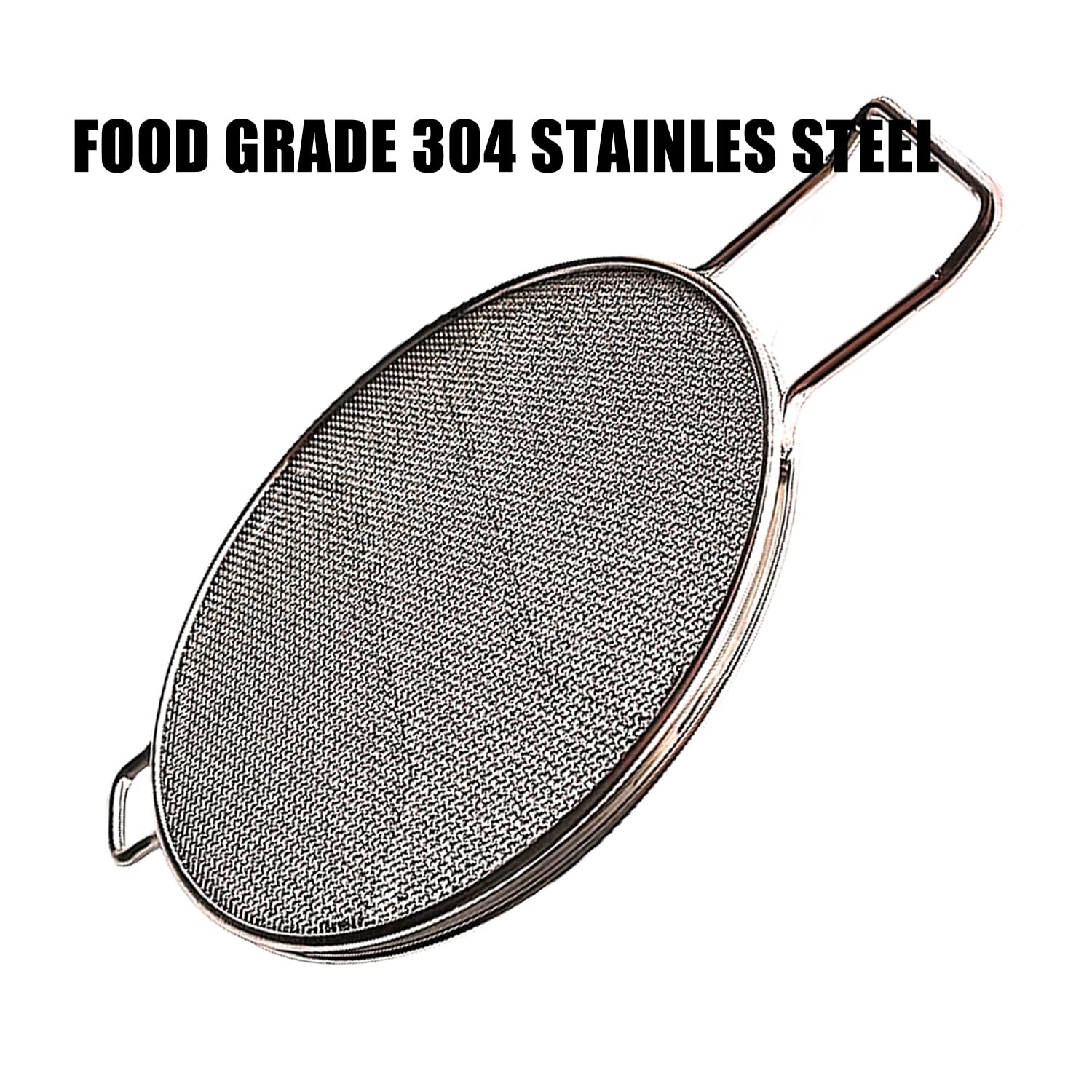 Stainless Steel Splatter Shield for Ninja Foodi IG651, Air Fryer Accessories for Ninja Foodi Smart XL Pro 7-in-1 Indoor Grill, Replacement Parts for Ninja Foodi IG600,IG601(For IG601 Series)