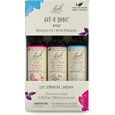 Bach Original Flower Remedies - GET IT DONE Trio Kit - For Motivation (Non-Alcohol Formula) - Natural Homeopathic Flower Essence - Vegan - 3 x 10mL Droppers