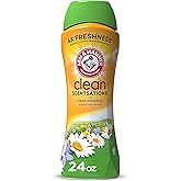 ARM &amp; HAMMER Clean Scentsations Laundry Scent Booster, Clean Meadow, 24 Oz | In-Wash Laundry Fragrance, Lasting Freshness for Clothes and Towels, Laundry Additive