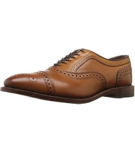 Allen Edmonds‎ Siena Brown Leather Wingtip Oxford Dress Shoes Mens Size 12 D Allen Edmonds Siena Leather Cap Stitch Oxford Dress Shoe  main image 3