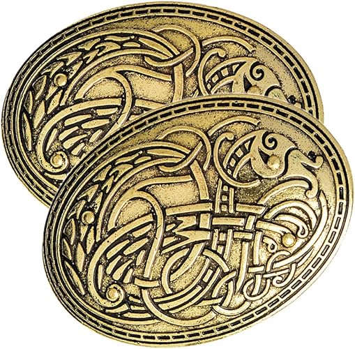 2 Stuck Wikinger Brosche Abzeichen Wolf Amulett Muster Broschen Anstecknadel Fur Kleidung Shirt Jacken Geschenke Amazon De Schmuck