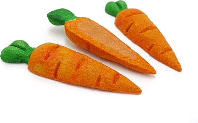 Rosewood Boredom Breaker Treat N Gnaw Carrots 3-Pack Edible Chew Toys