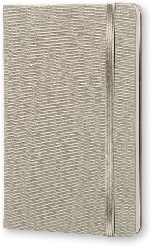Moleskine Two-Go Ash Grey Medium Ruled-Plain Notebook - Image 3