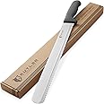 KUTLER Professional 14-Inch Bread Knife and Cake Slicer with Serrated Edge - Ultra-Sharp Stainless Steel Cutlery