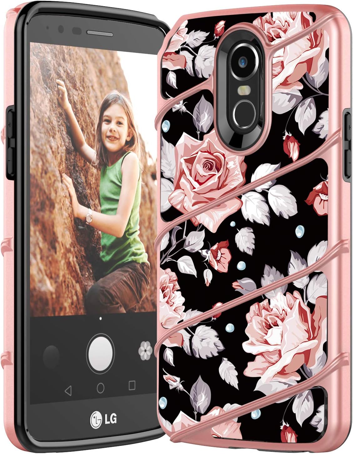 Best Lg Stylo 3 Plus Case Floral