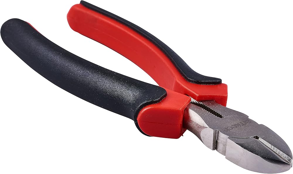 Amtech 150mm Side Cutting Pliers Satin Finish Cushion Grip