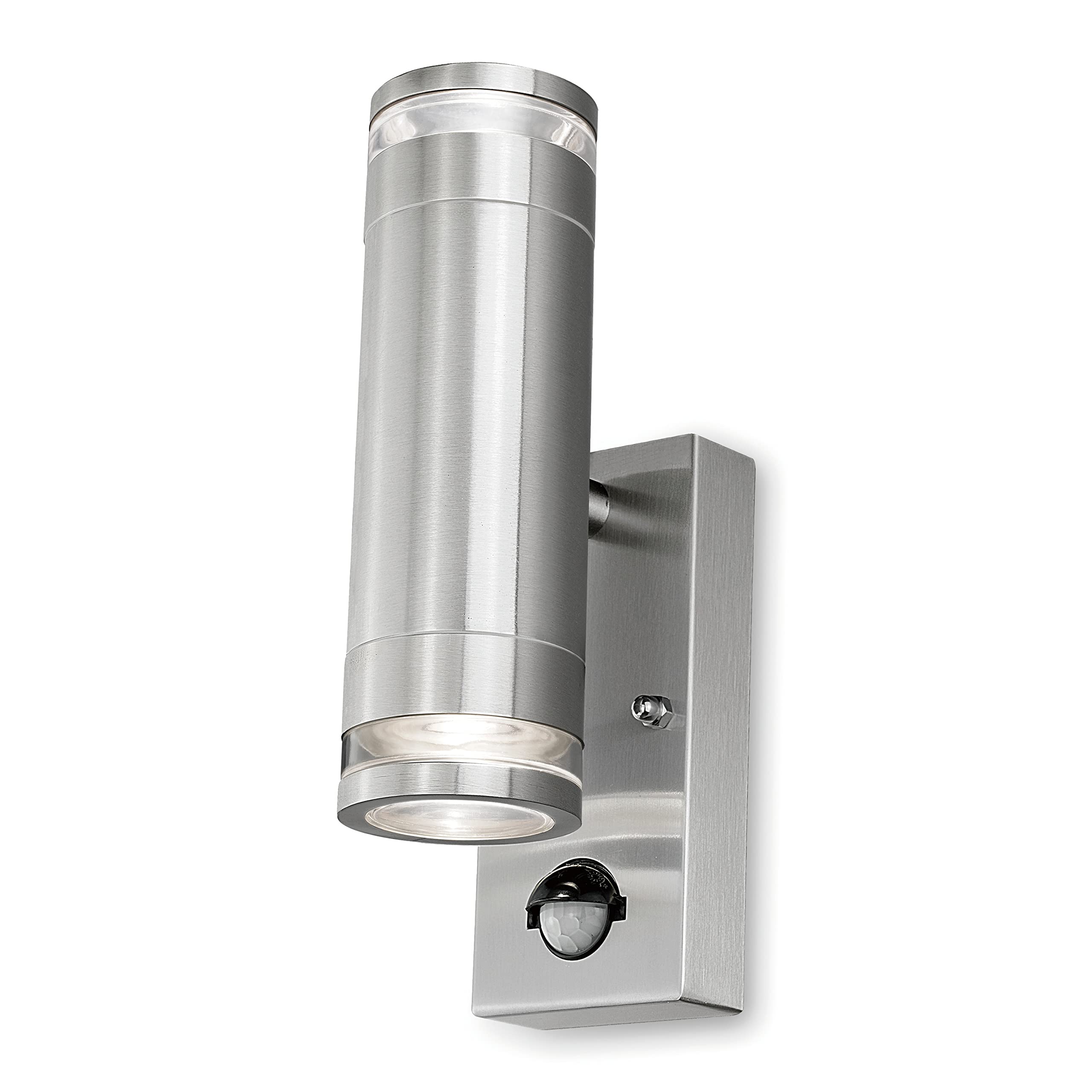 4lite Marinus Outdoor Up Down Wall Light (Stainless Steel) Rust Free IP44 Rated Motion Sensor Exterior Wall Lamp - 4L2/2306-4Yr Guarantee โ image 1
