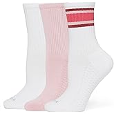 HUE Women's Air Cushion Crew Socks (3-Pack)