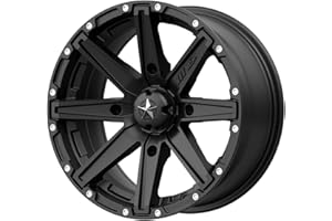 MSA WHEELS MSA Offroad Wheels MA33 15X7 4X156 S-BLK 10MM - M33-05756
