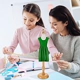 Ciieeo Clothing Cropped Mannequin Small Dress Form Display Stand view 9