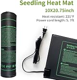 PAIGTEK Seedling Heat Mat 10x20.75 inch for Propagation & Germination view 2