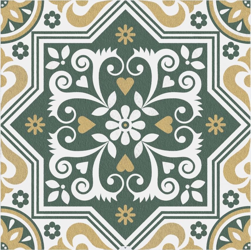 Peel and Stick Floor Tile Waterproof for Bathroom, Self-Adhesive Vinyl ...