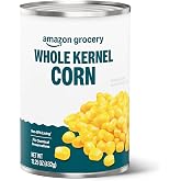 Amazon Grocery, Canned Whole Kernel Corn, 15.25 Oz