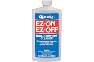 Star Brite EZ-ON EZ-Off Boat Hull & Bottom Cleaner - Remove Marine Deposits & Scum Line Quickly & Easily