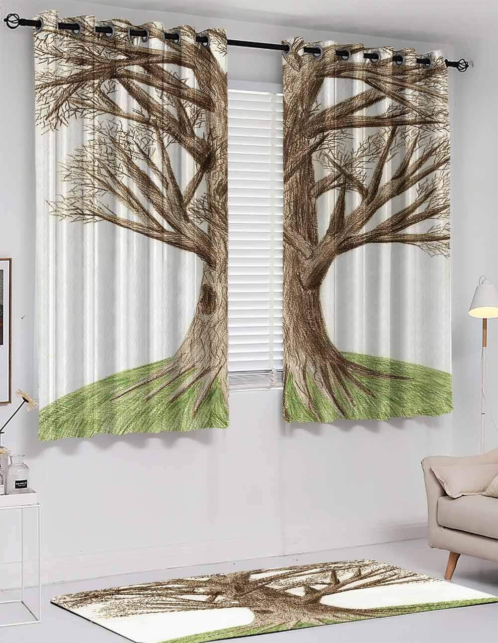 High Shading Rate curtains, Tree of Life, curtain for