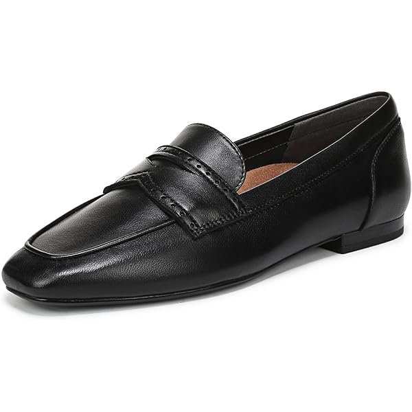 Amazon.com | Vince Women's Tommi Loafer/Moc Shoes Black 5 Medium