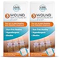 (6 CT) 1 X 3.7” Wound Closure Strips - Zip Stitch Wound Closure Kit - Butterfly Kit Device Zip Tie Skin Closuing Butterfly Bandaids Adhesive Injury-Closing Glue Steri Strips Bandages Sutures