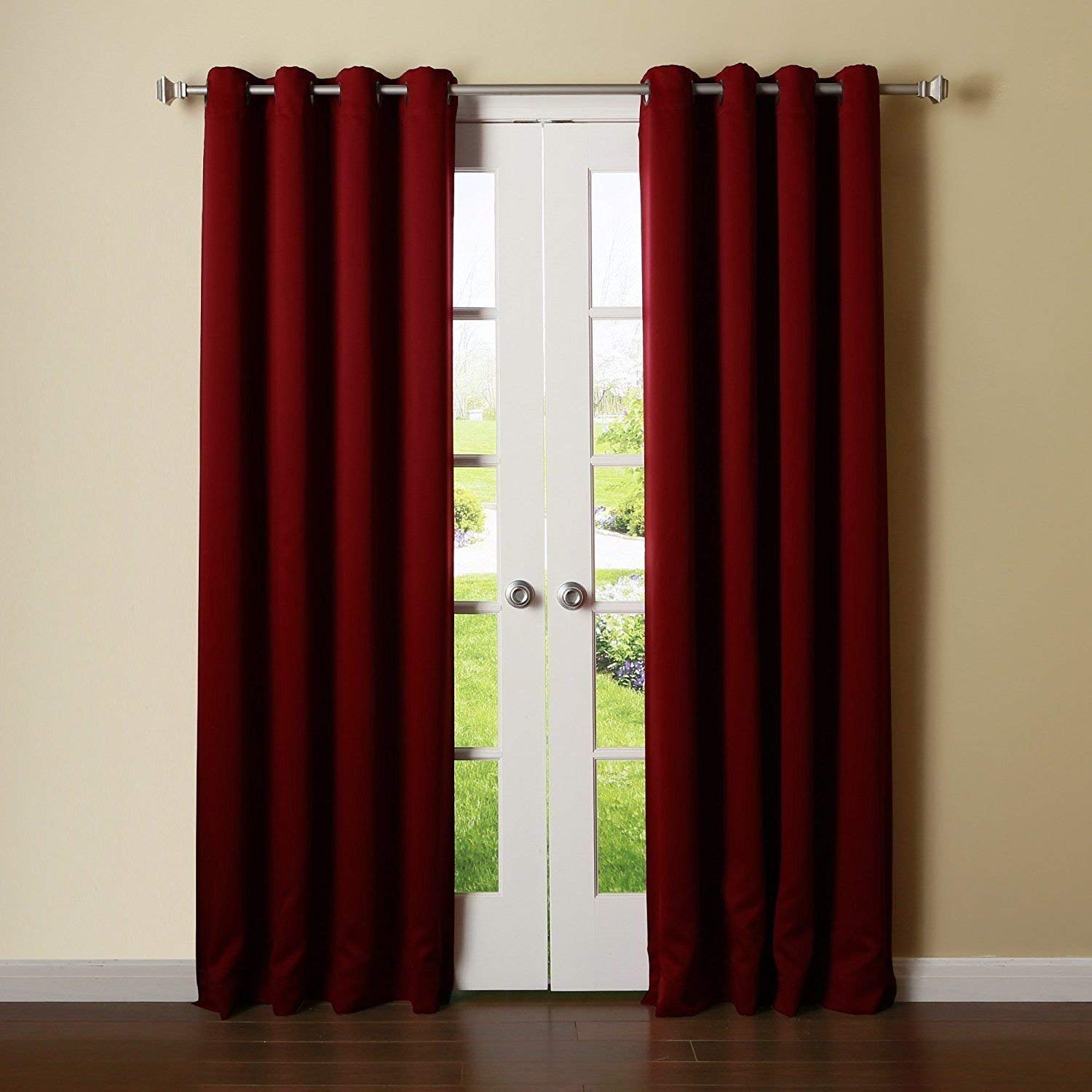 Amazon Com Empire Home Solid Reflection Thermal Blackout Curtains