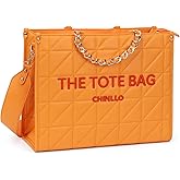 Chinllo Tote Bag for Women Top Handle Satchel Purse and Handbags with Shoulder Strap
