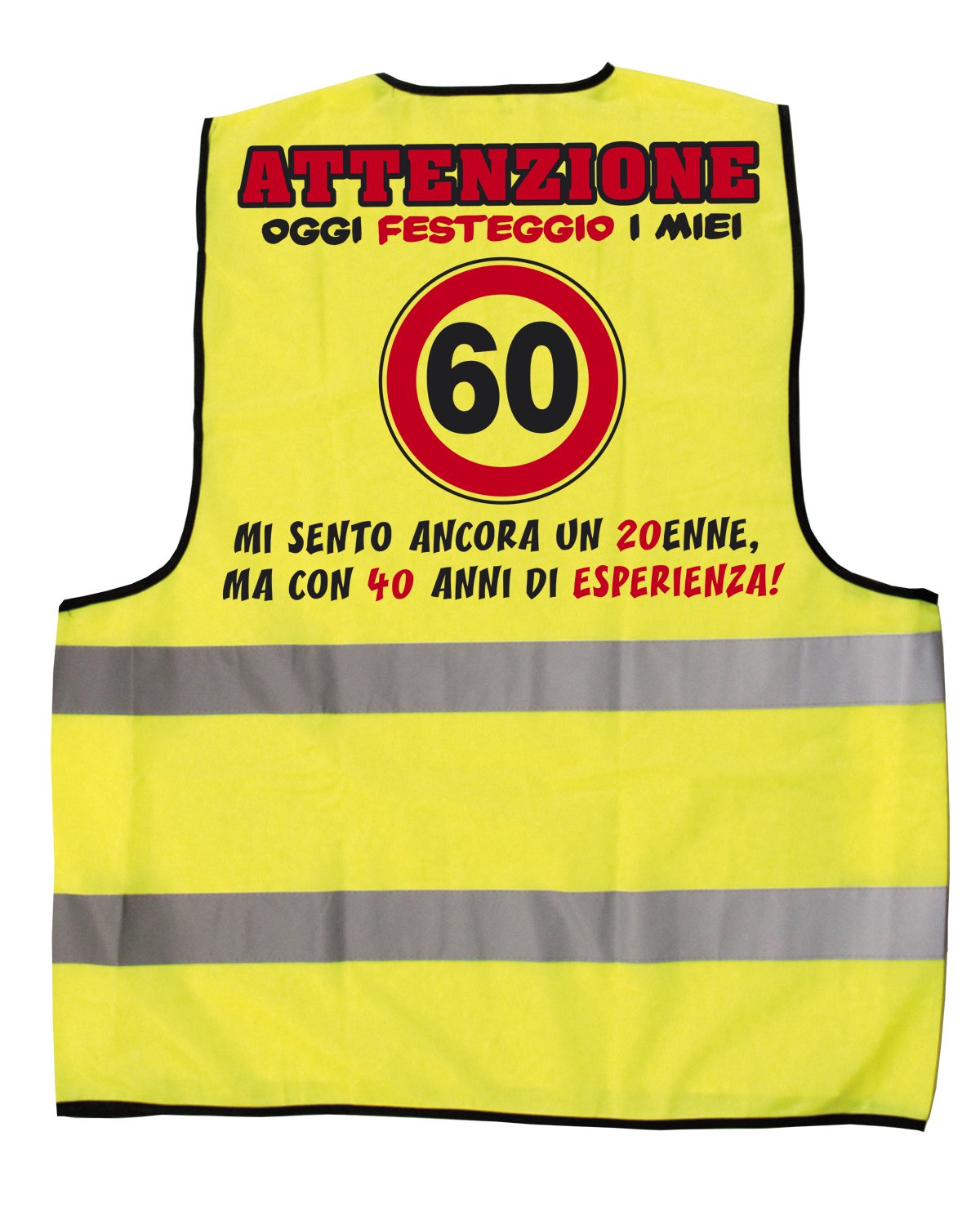 Bombo Birthday Vest, yellow, One Size