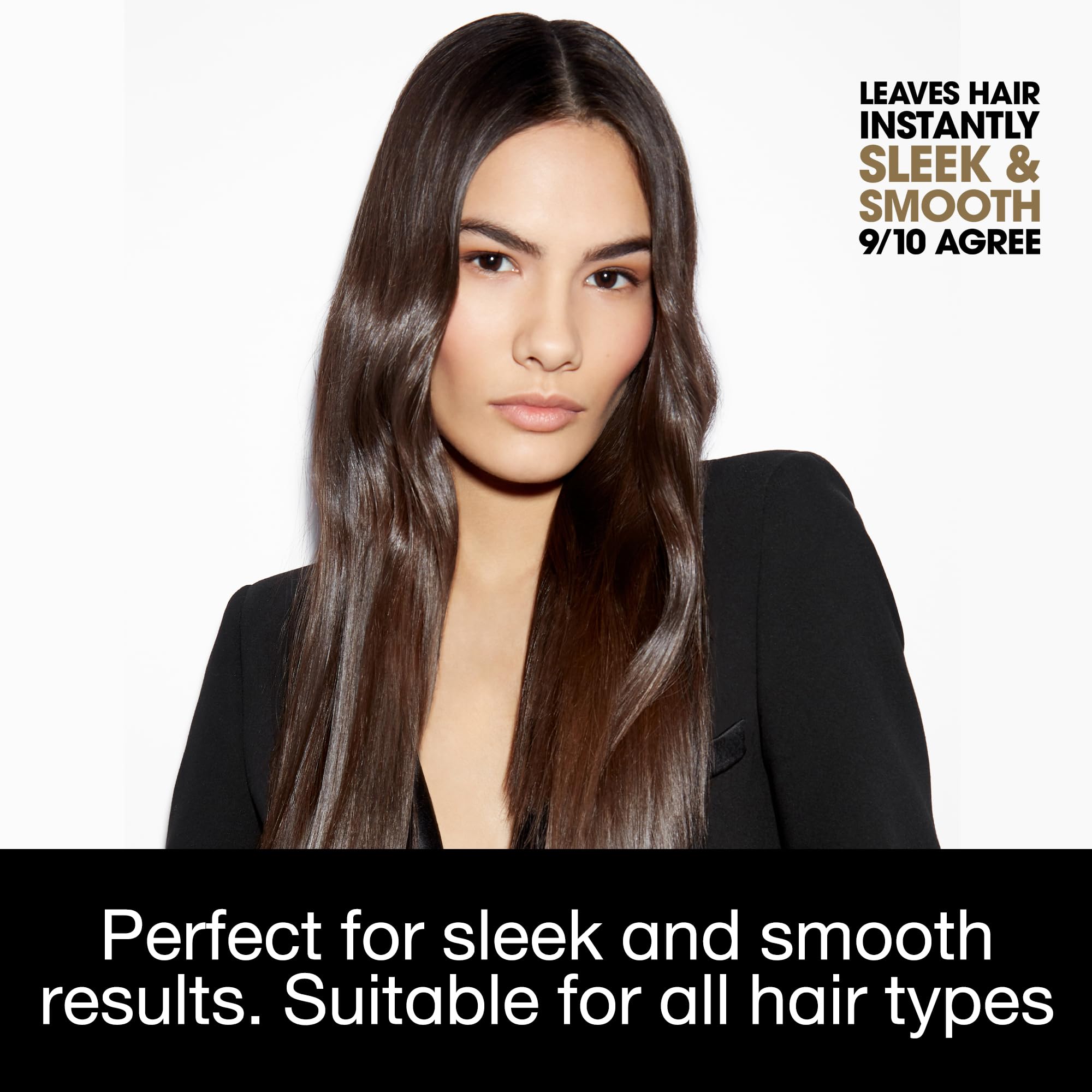 ghd Gold Hair Straightener & Styler - Professional Styling, for Sleek, Smooth Styles with More Shine - for All Hair Types (UK Plug)