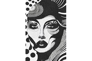 YAKOLECI Latch Hook Kits for Adults, Color Printed DIY Rug Crafts Arts Carpet for Home Decoration Festival Gift 23.6'' X 15.8'' (Gaze),Y-22