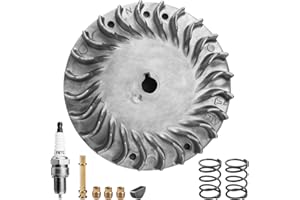 HOLATO Aluminum Flywheel for 212cc Non Hemi Predator 196cc 224cc GX160 GX200 69730 69736 Engine Coleman CT200U BT200X CT200U-EX B200r Baja Warrior MB165 MB200 Mini Bike KT196 Go Kart Parts 10000 RPM