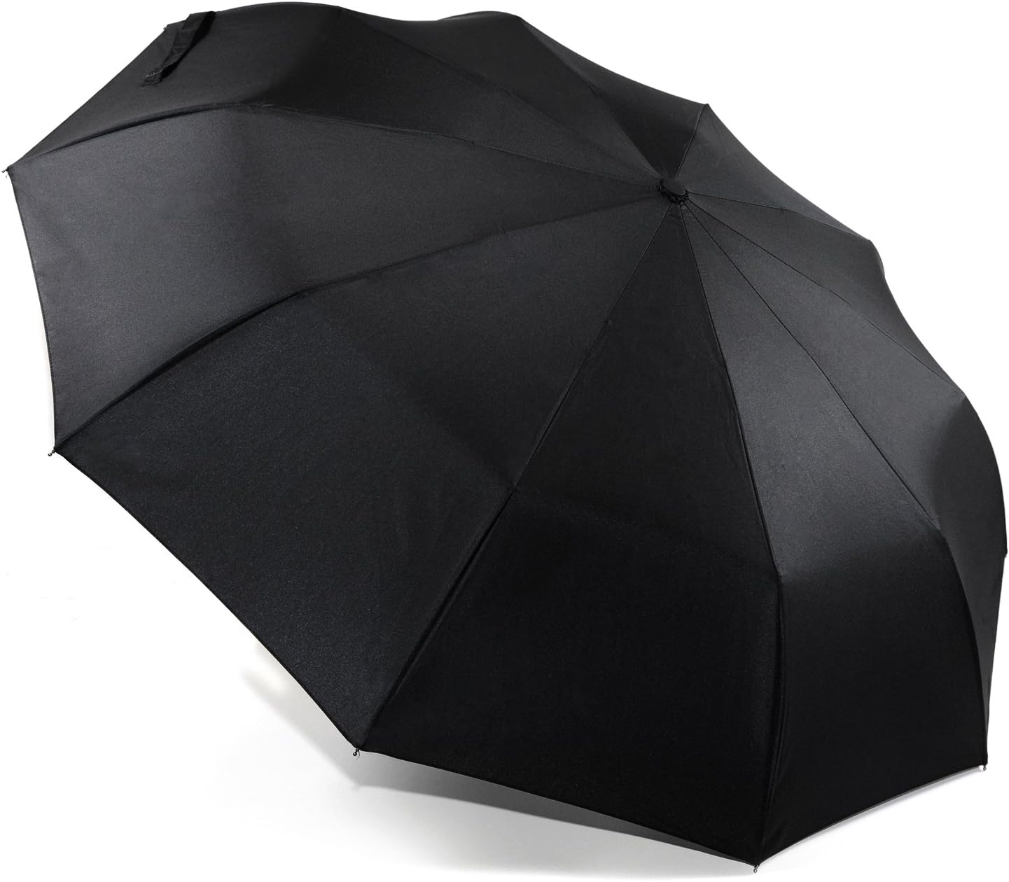 GARMAR Windproof 10-RIB Compact Travel Umbrella with Auto Open Close.
