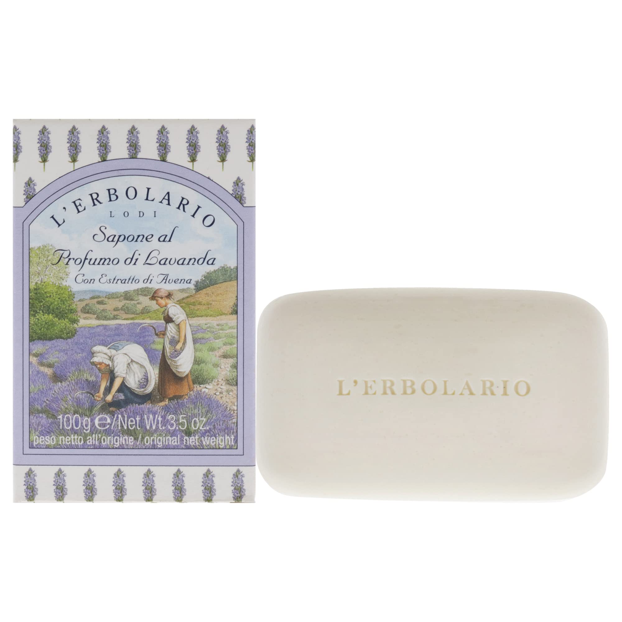L'Erbolario Lavender Soap