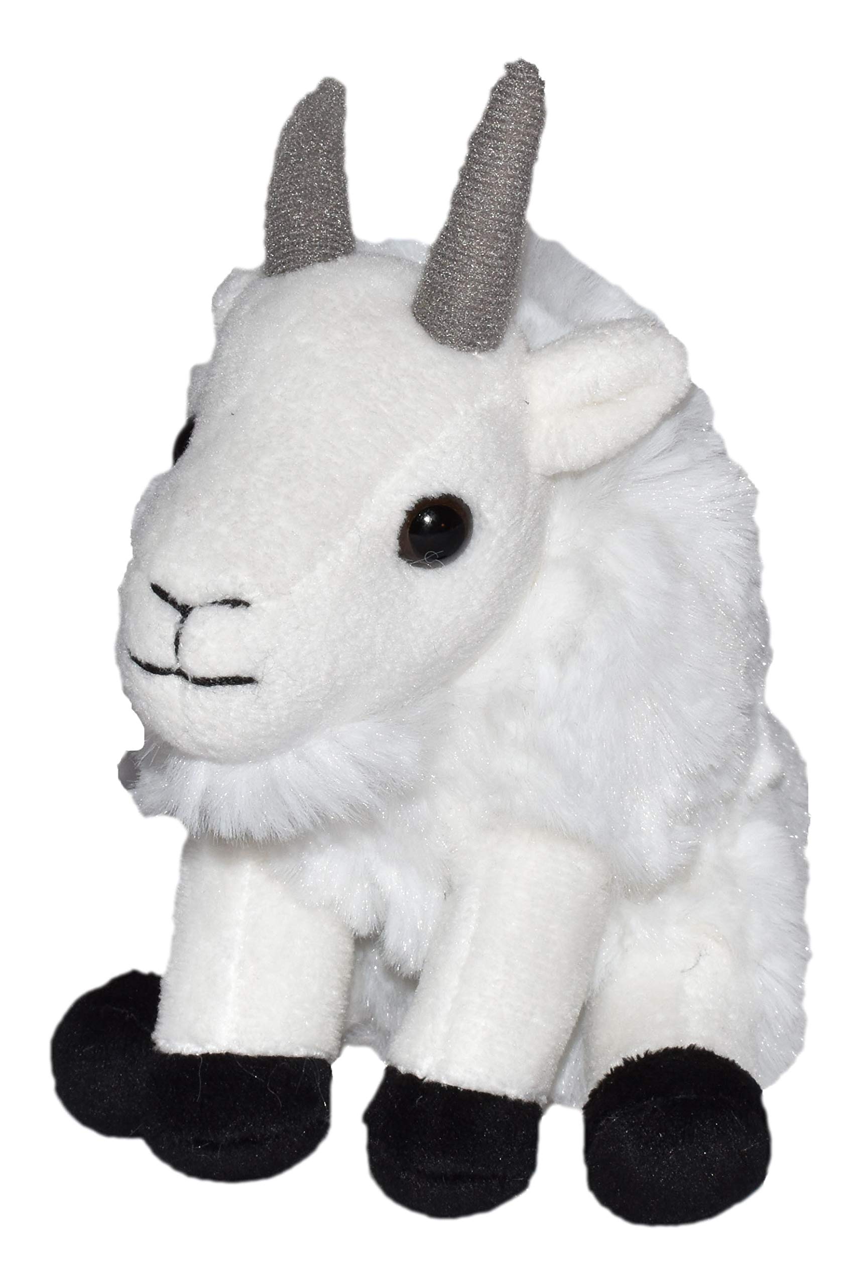 Wild Republic 23109 Schnecke Plush Mountain Goat, Cuddlekins Cuddly Lil´s Toys, Kids Gifts, 13 cm, Multi