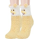 Benefeet Sox Womens Girls Fuzzy Socks Cozy Winter Warm Fluffy Socks Soft Cute Animal Home Slipper Thick Plush Sleeping Sock