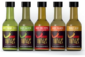 Garlic & Pepper Infused Olive Oil Variety Pack, Gourmet Extra Virgin Olive Oils by Choose to Infuze, 100% All-Natural & Non-G