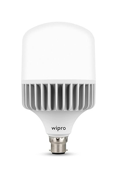 Wipro Garnet Base B22 50-Watt LED Bulb (Cool Day Light, White)
