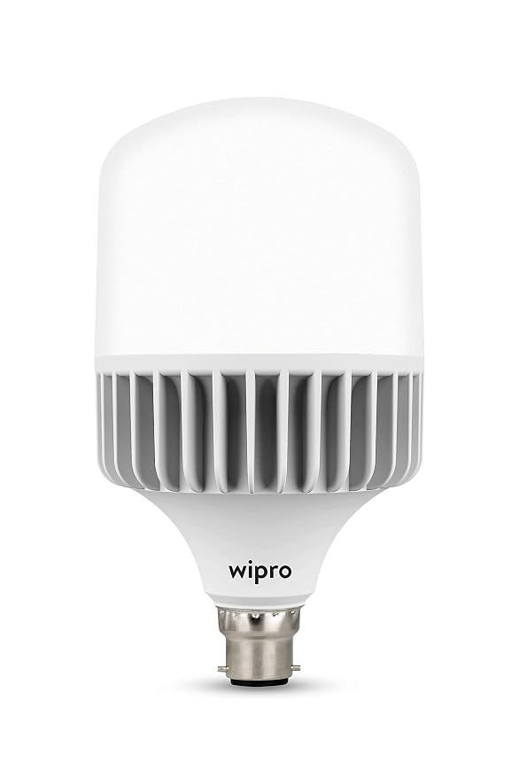 Wipro Garnet Base B22 50-Watt LED Bulb (Cool Day Light, White)